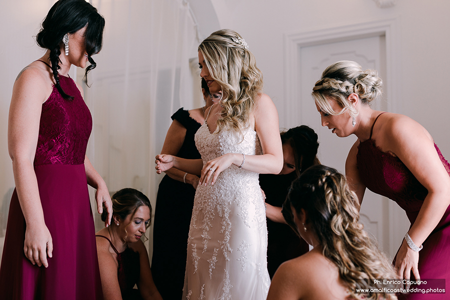 wedding reportage photos